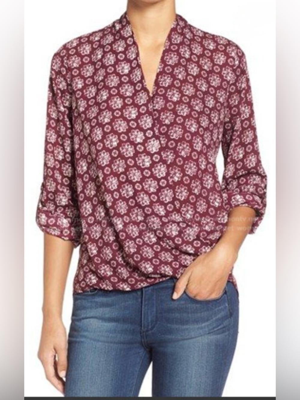 Pleione Wrap Blouse